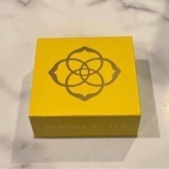 NWT Kendra Scott Didi Rose Gold Statement Earrings In Abalone Shell - Picture 5 of 6